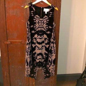 🍀Bar lll high- lo funky dress S